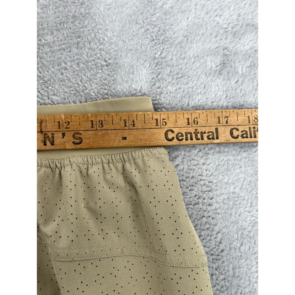 Lululemon Adapted State Perforated High-Rise Jogger Pants 8 Tan Women Activewear - Picture 3 of 11